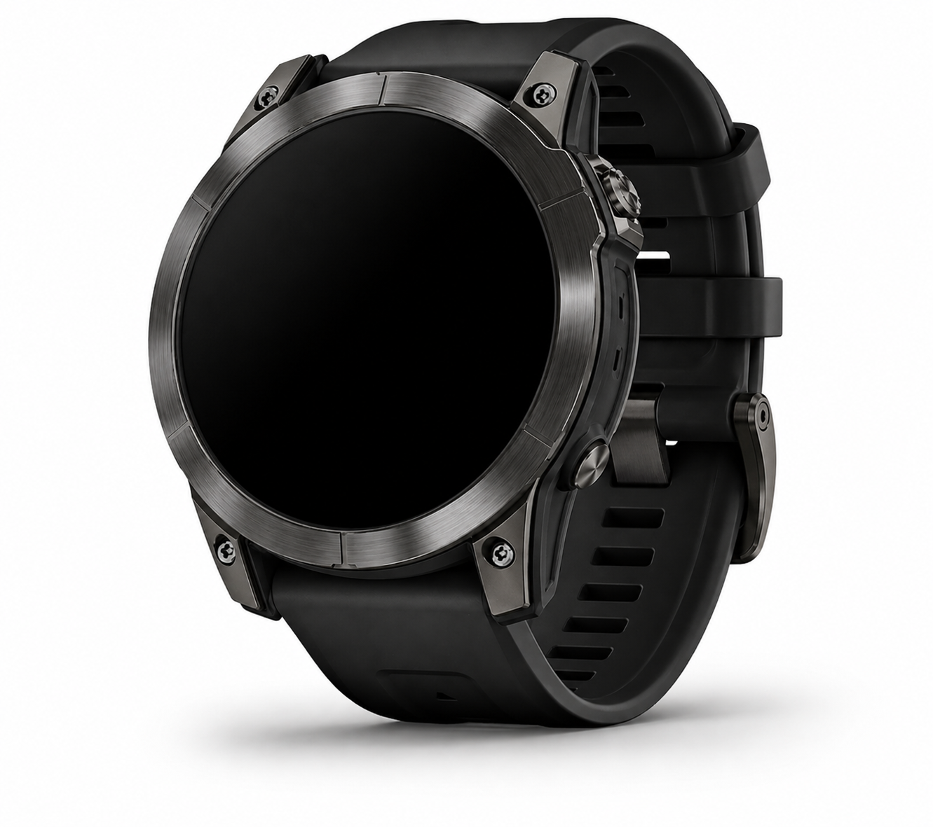 7X Pro Sapphire Solar Titanium Multisport GPS Smartwatch - Carbon Gray