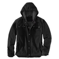 Relaxed-Fit Washed Duck Sherpa-Fleece Lined Utility Jacket for Men
