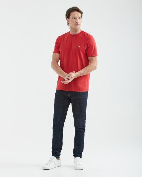 Men's Slim Fit Crew Neck T-Shirt Chest Chevignon Duck 100% Cotton - 2