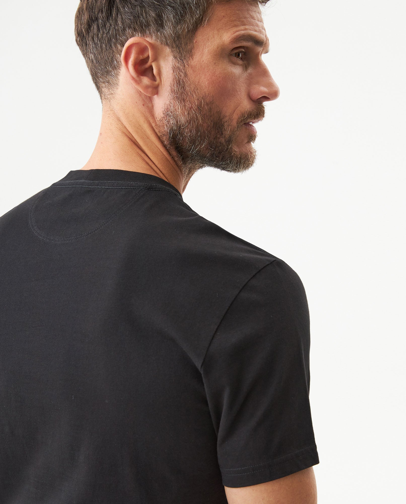 Men's Graphic Slim Fit T-shirt in Cotton, Harbor - 6