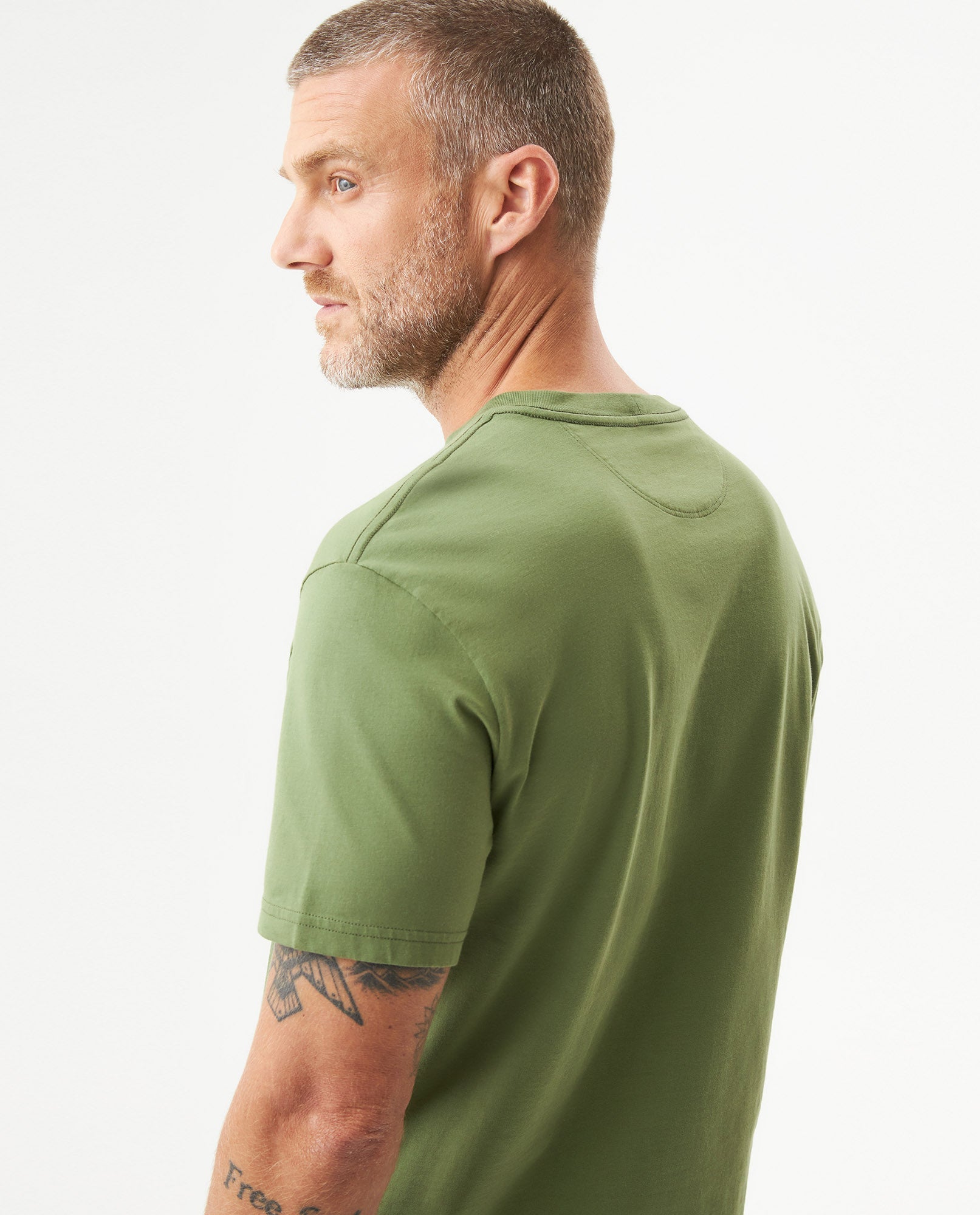 Men's Graphic Slim Fit T-shirt in Cotton, Harbor - 6