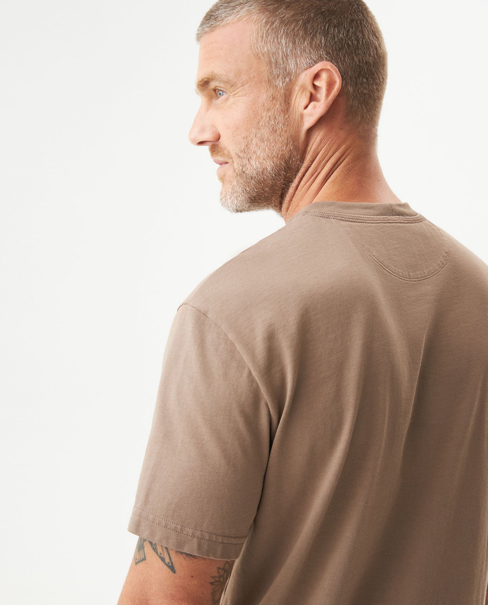 Men's Graphic Classic Fit T-shirt in Cotton, Horizon - 6