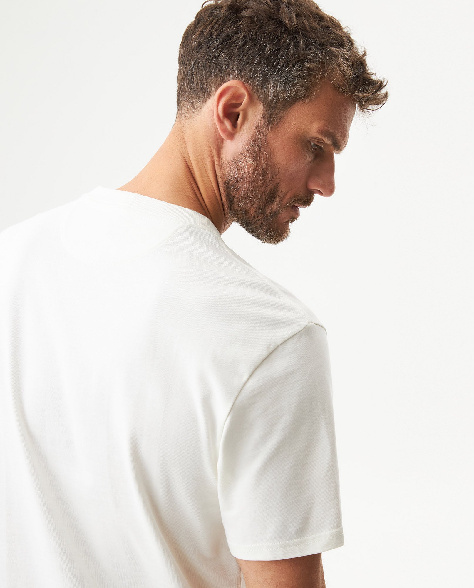 Men's Classic Fit Short Sleeve T-shirt in Cotton, Windward - 6