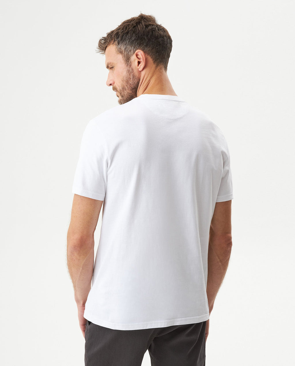 Men's Slim Fit T-shirt in Cotton, Coordinates - 5