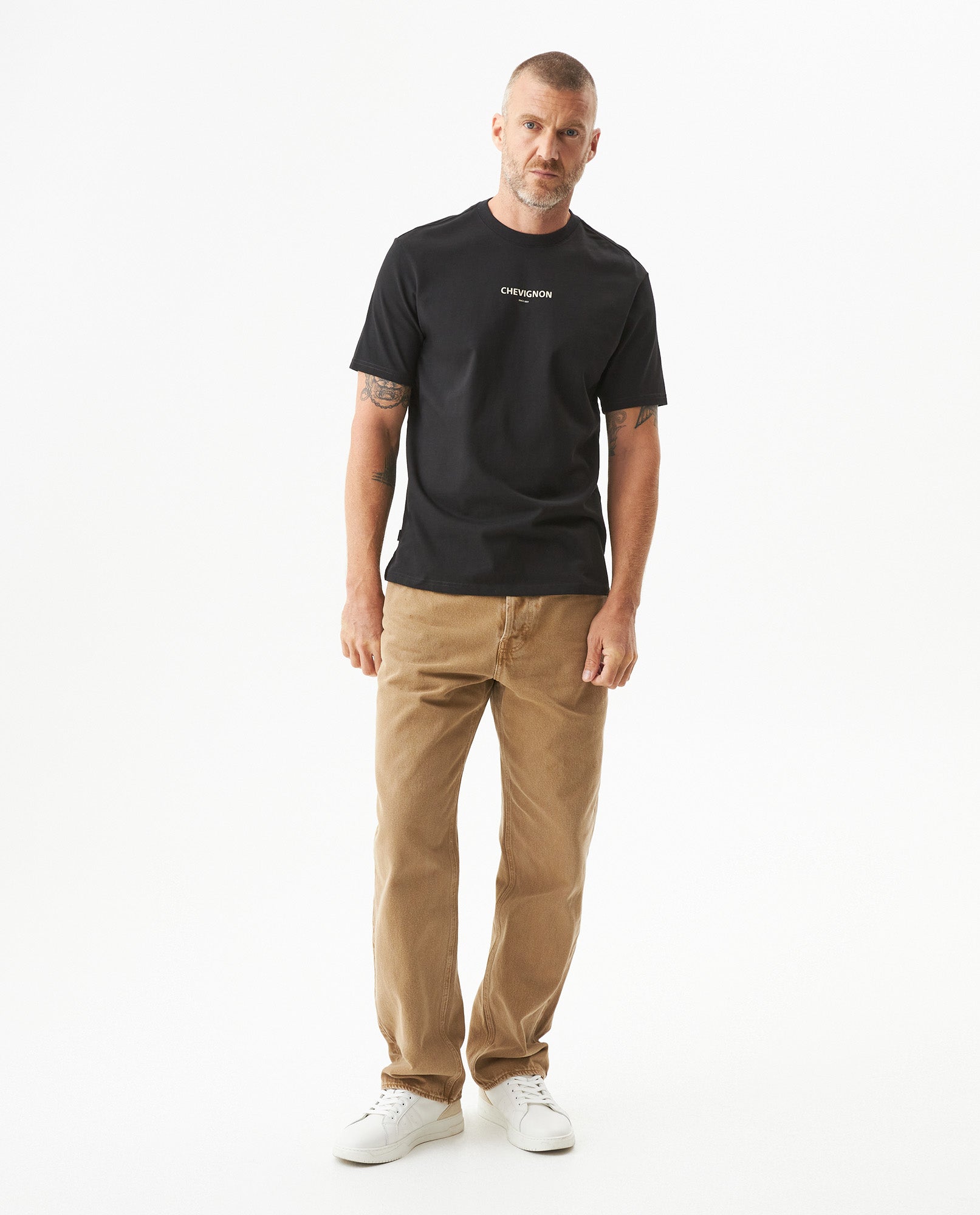 Men's Classic Fit T-shirt in Cotton, Elegant - 3