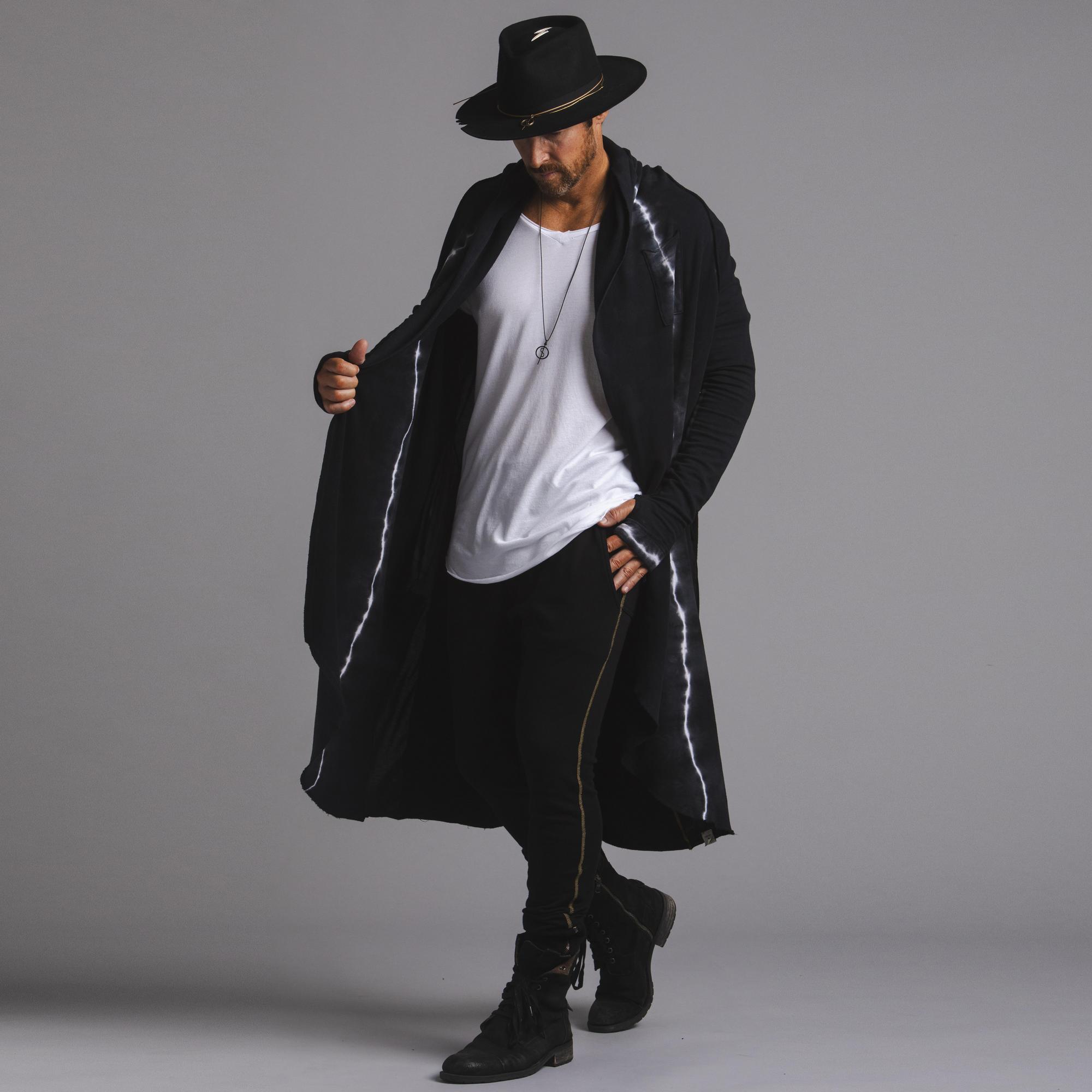 Male modeling light bolt kairos duster
