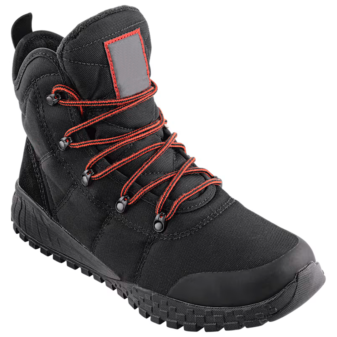 Fairbanks Omni-Heat Waterproof Mid Hiking Boots for Men - Black/Rusty